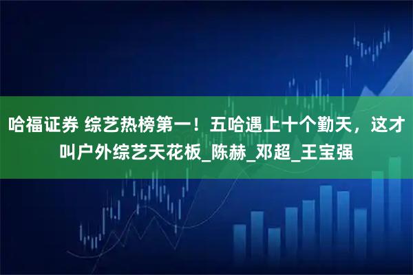 哈福证券 综艺热榜第一！五哈遇上十个勤天，这才叫户外综艺天花板_陈赫_邓超_王宝强