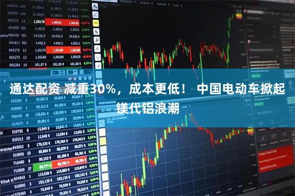 通达配资 减重30%，成本更低！ 中国电动车掀起镁代铝浪潮